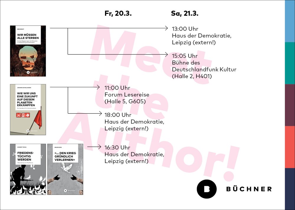 Büchner-Autor_innen auf der Leipziger Buchmesse Teil 1